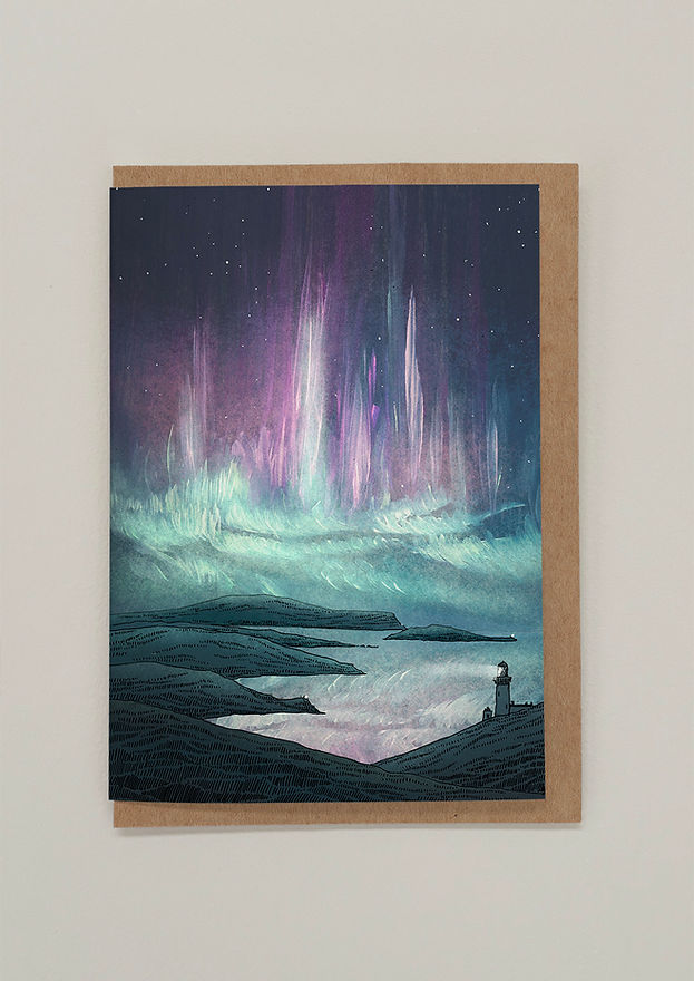 Aurora Coast card