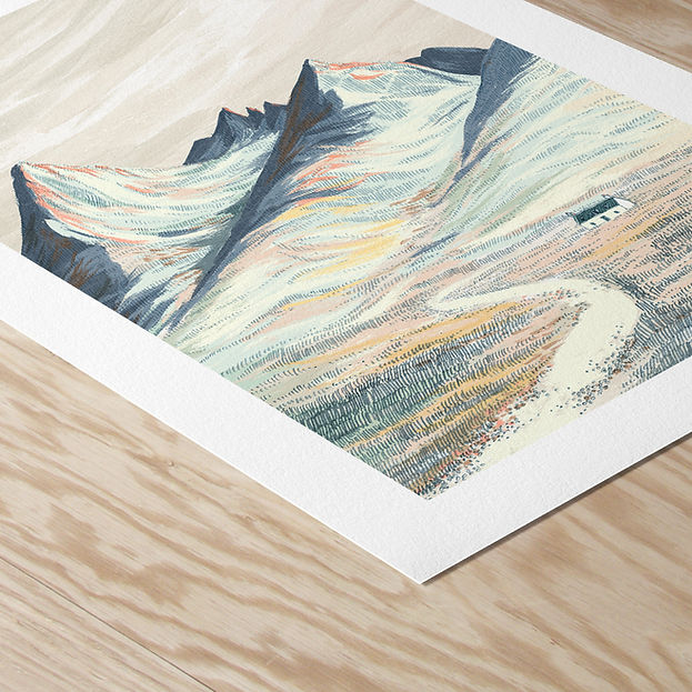 Cuillin Bothy Print - A3