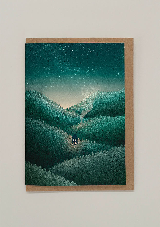 In the Pines card
