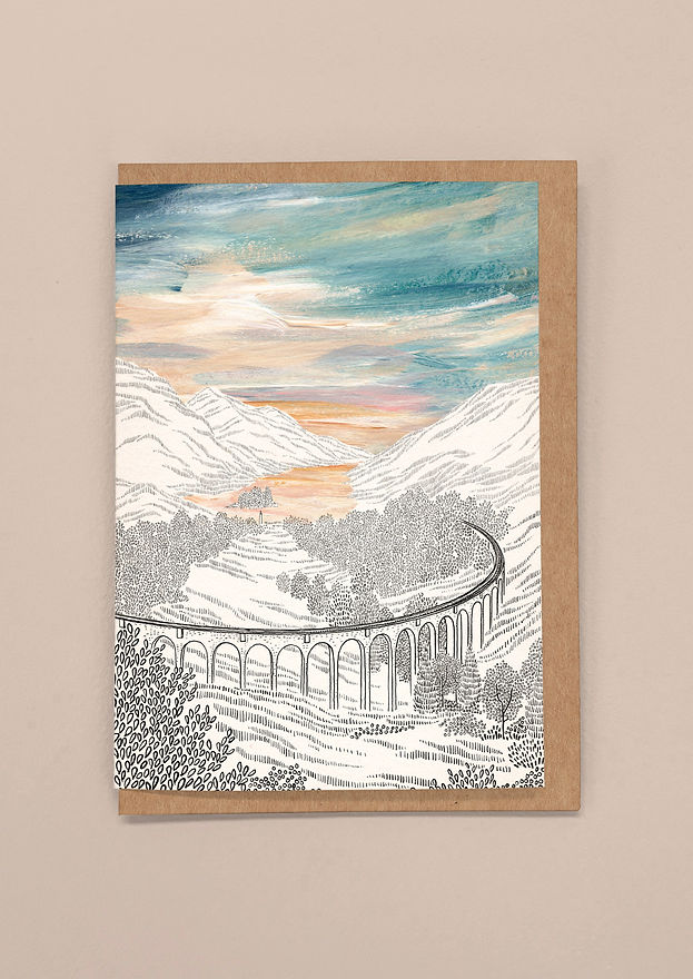 Glenfinnan Viaduct card