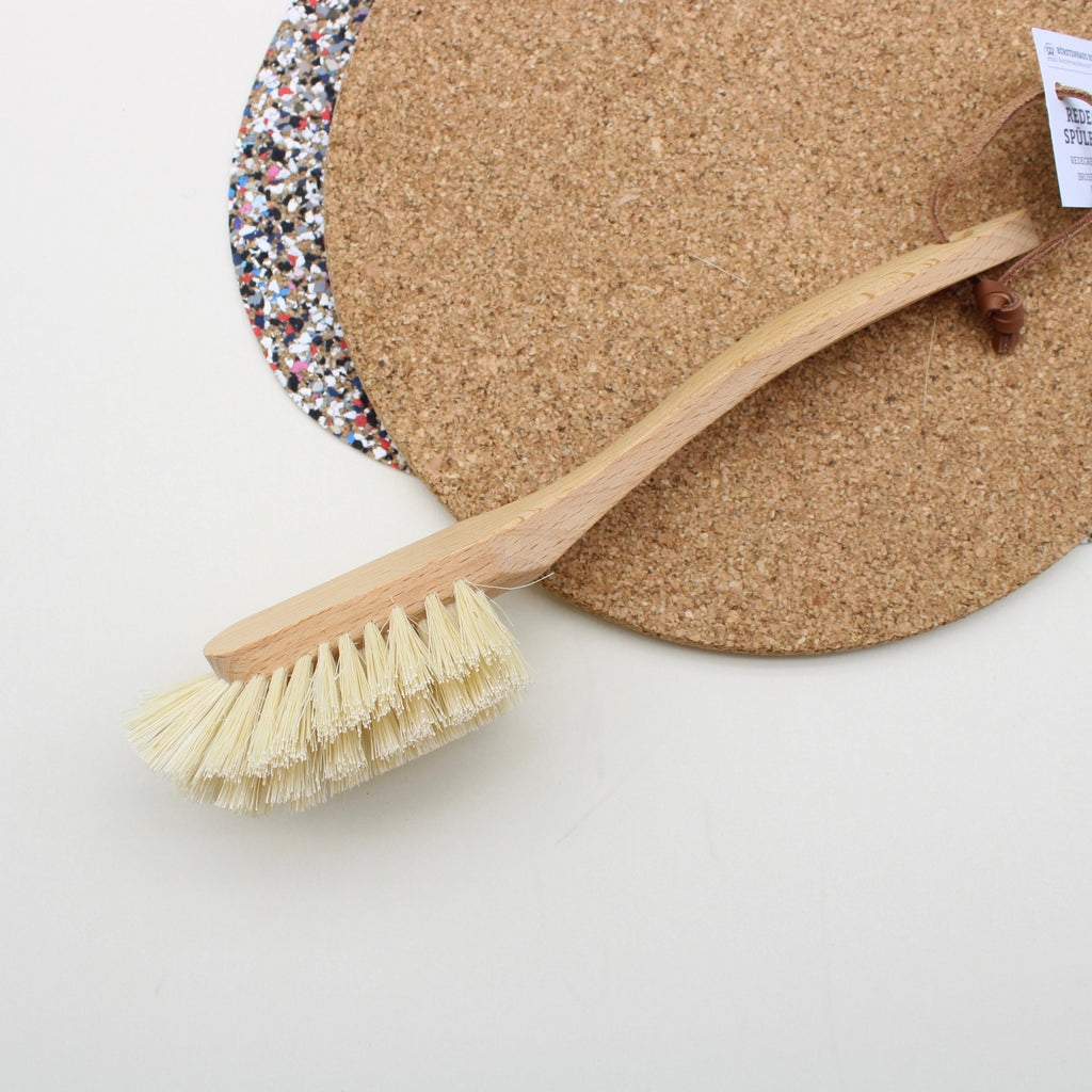 Curved Handle dish brush
