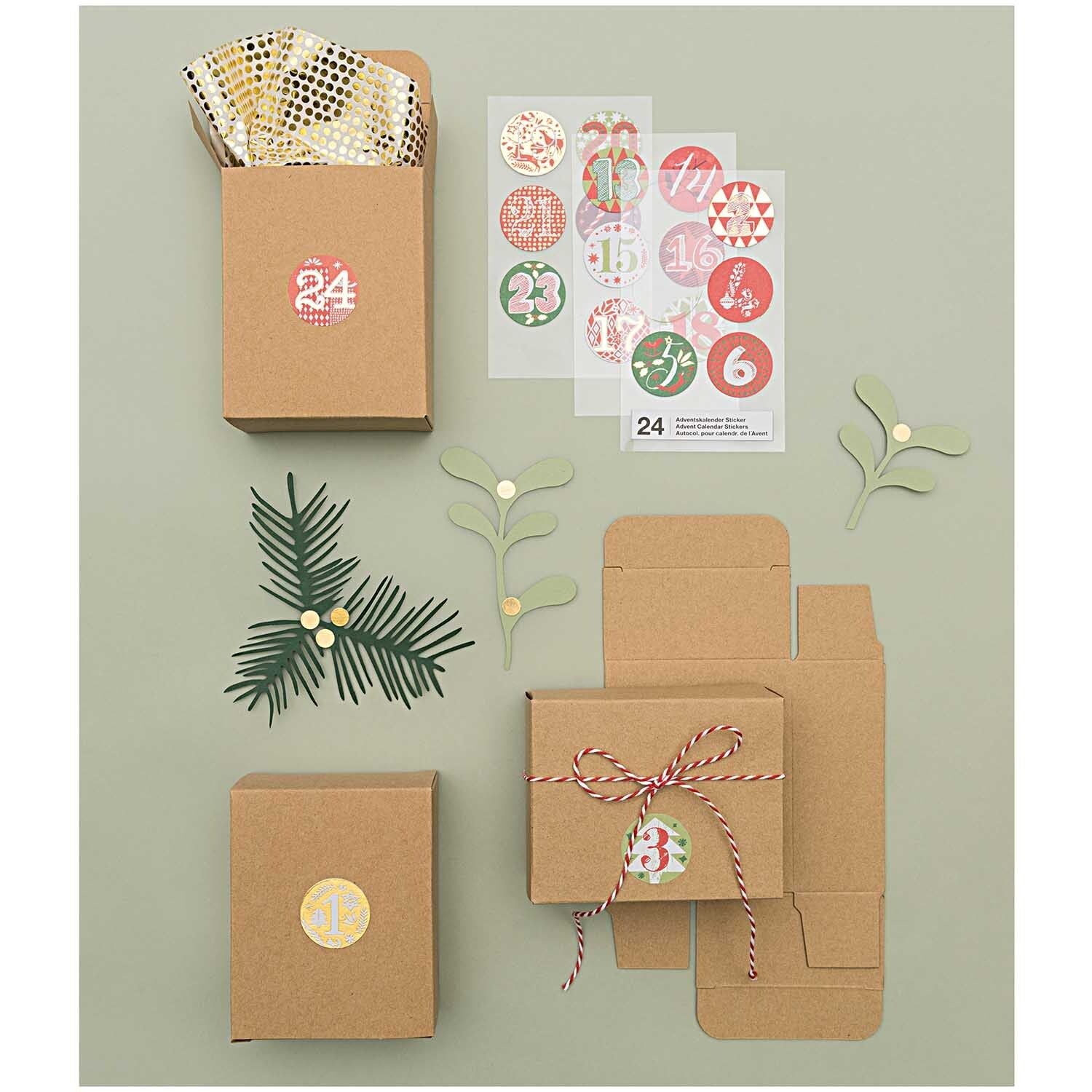 Advent Calendar Stickers