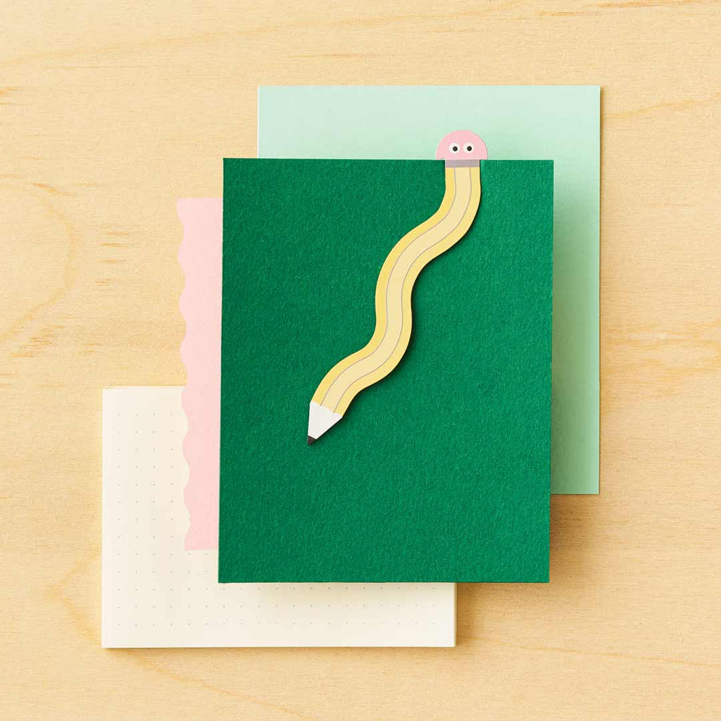 Bookmark - Yellow Pencil Page Marker