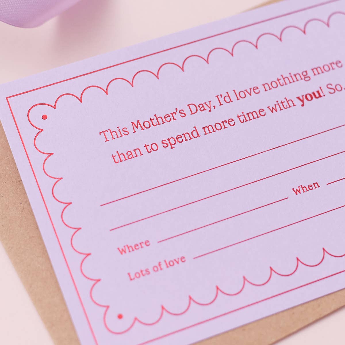 Mother’S Day Gift Voucher