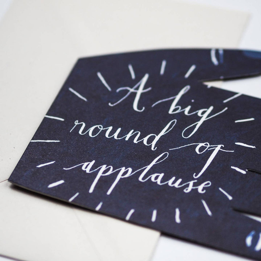 A Big Round of Applause Card