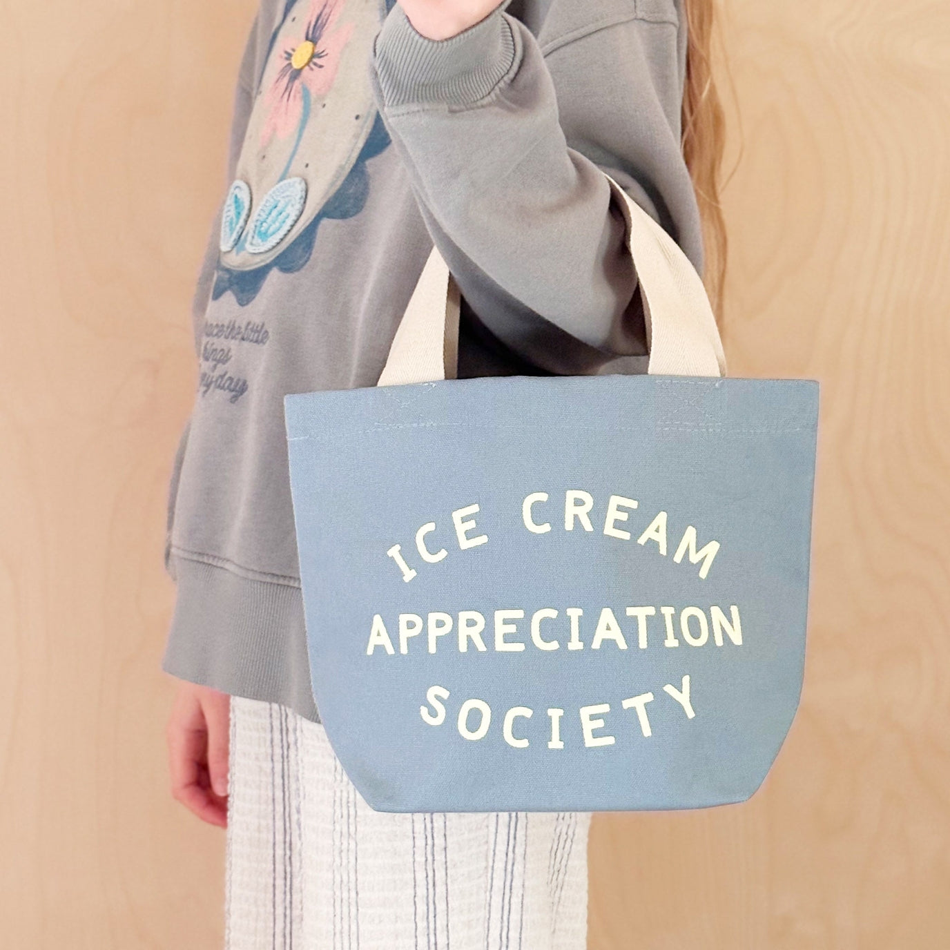 Ice Cream Appreciation Society - Little Light Blue Bag