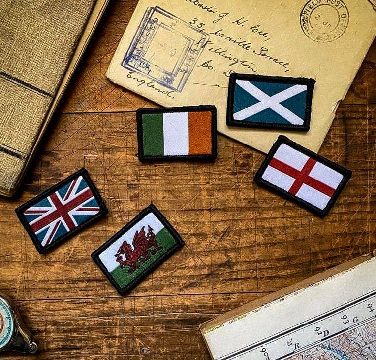 Scotland flag patch