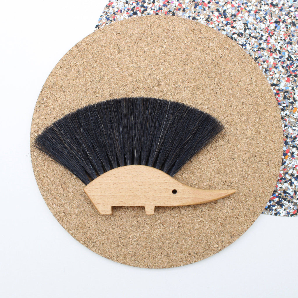 Hedgehog Table Brush