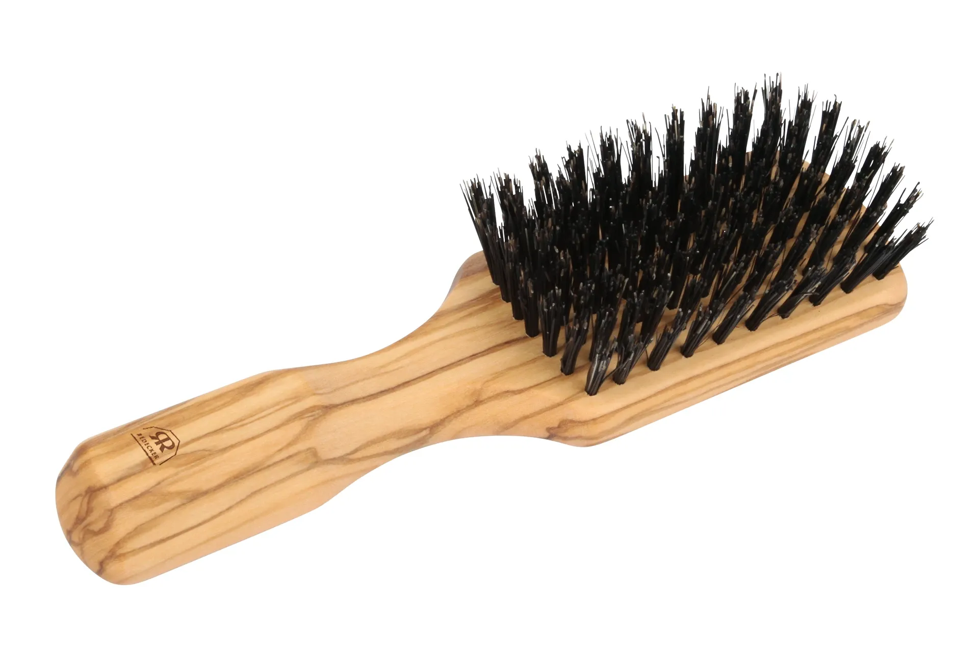 Men’s Hairbrush in Olive Wood & Bristle