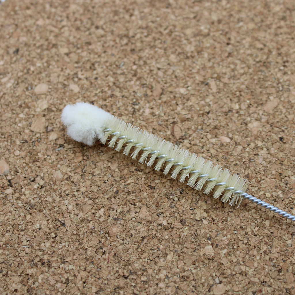 Cleaning Brush with Wool Tip - 26cm