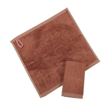 Re:gn Luxury Bamboo Face Cloths – Ultra-Soft - 3 Pack - Dusty Rose