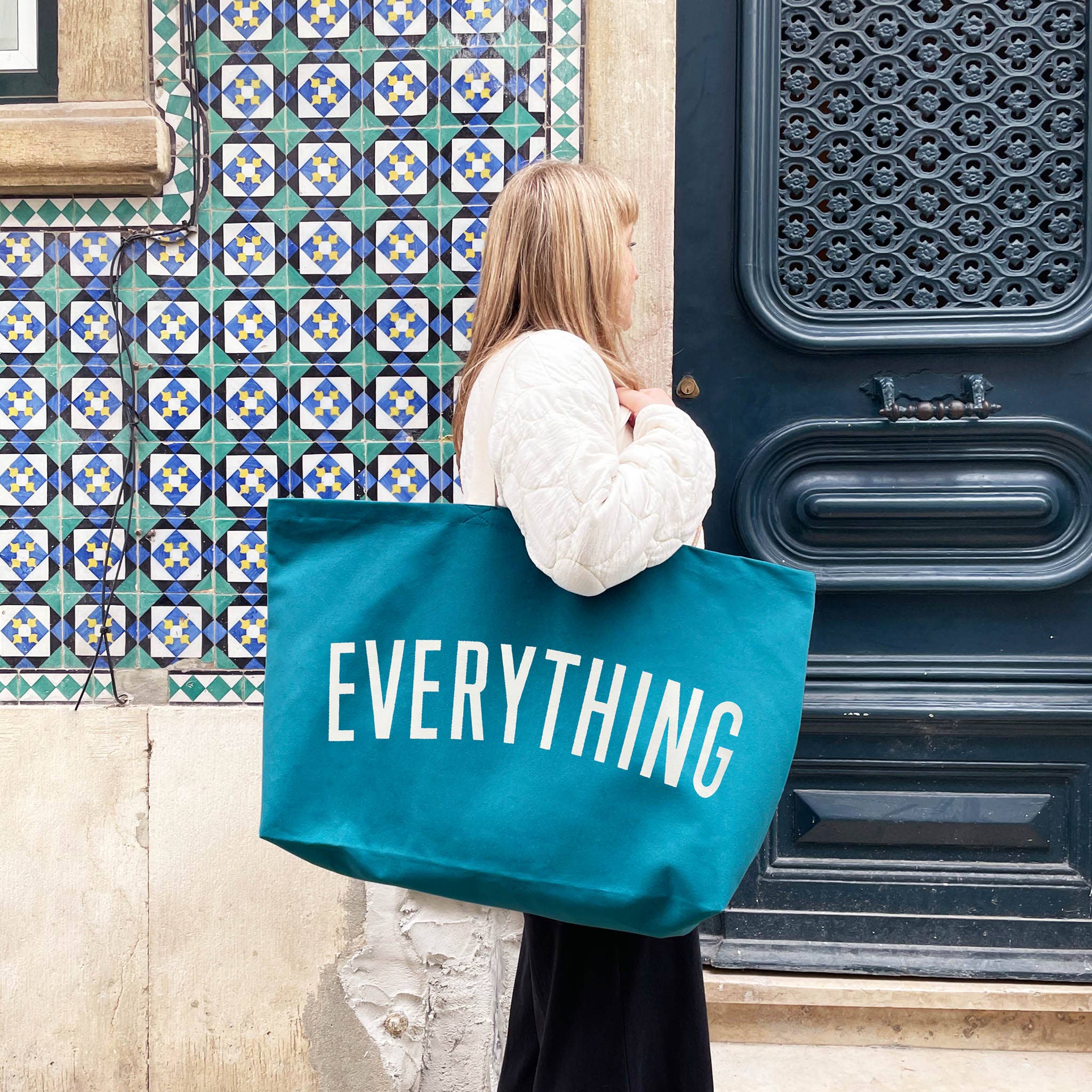 Everything - Tropical Blue REALLY Big Bag