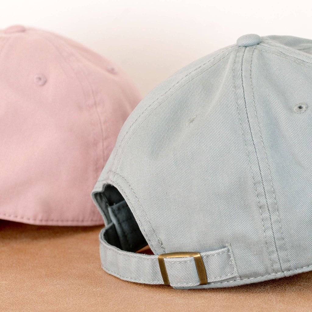 Ice Cream Appreciation Society - Cotton Baseball Cap - Pale Vintage Blue