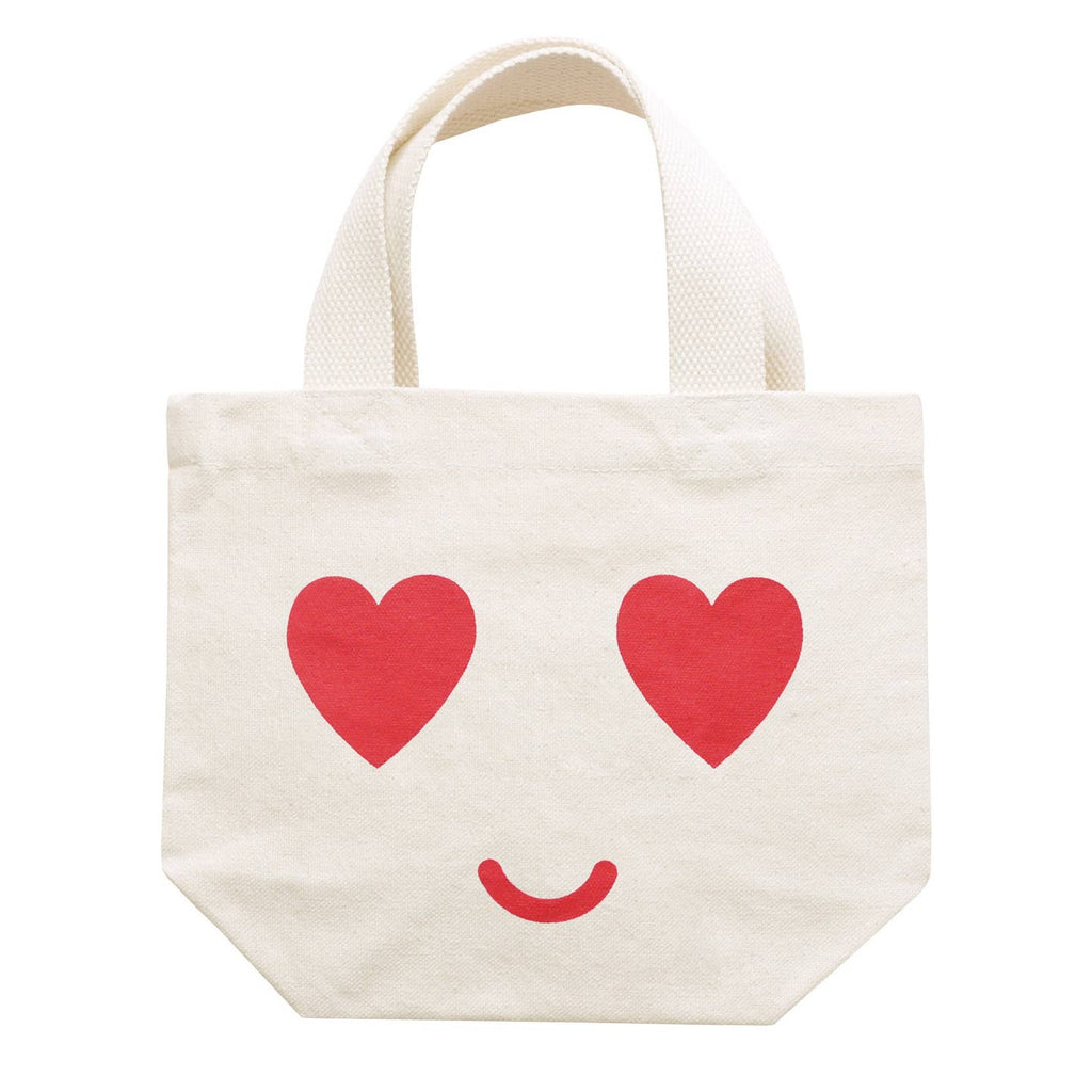 Heart Eyes - Little Canvas Bag