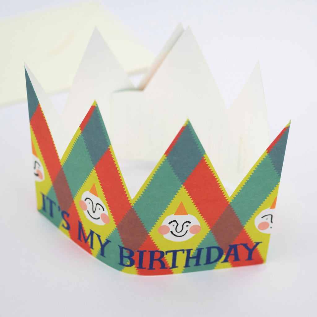 It's My Birthday Party Hat Card