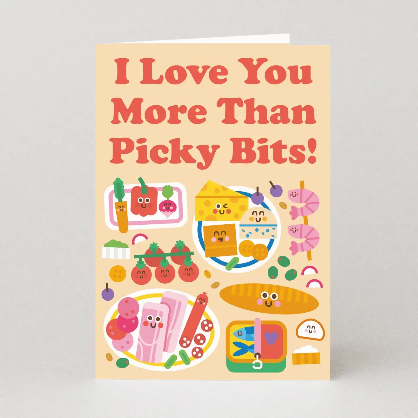 I Love You More Than Picky Bits Love Card
