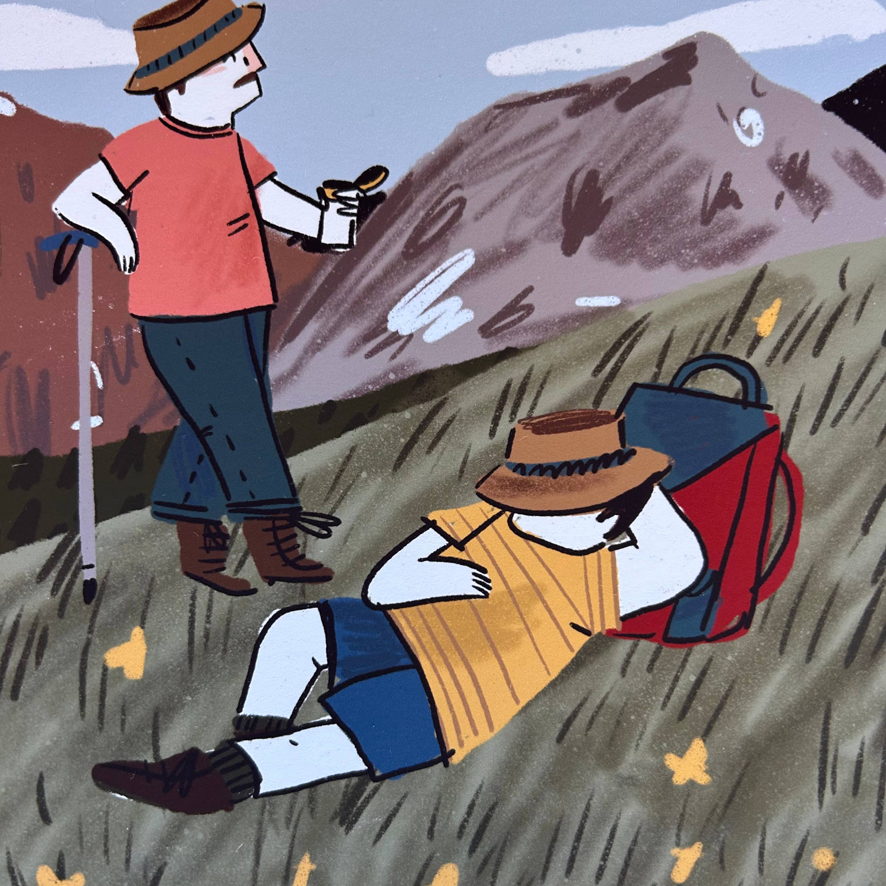 Days in the sunshine print 