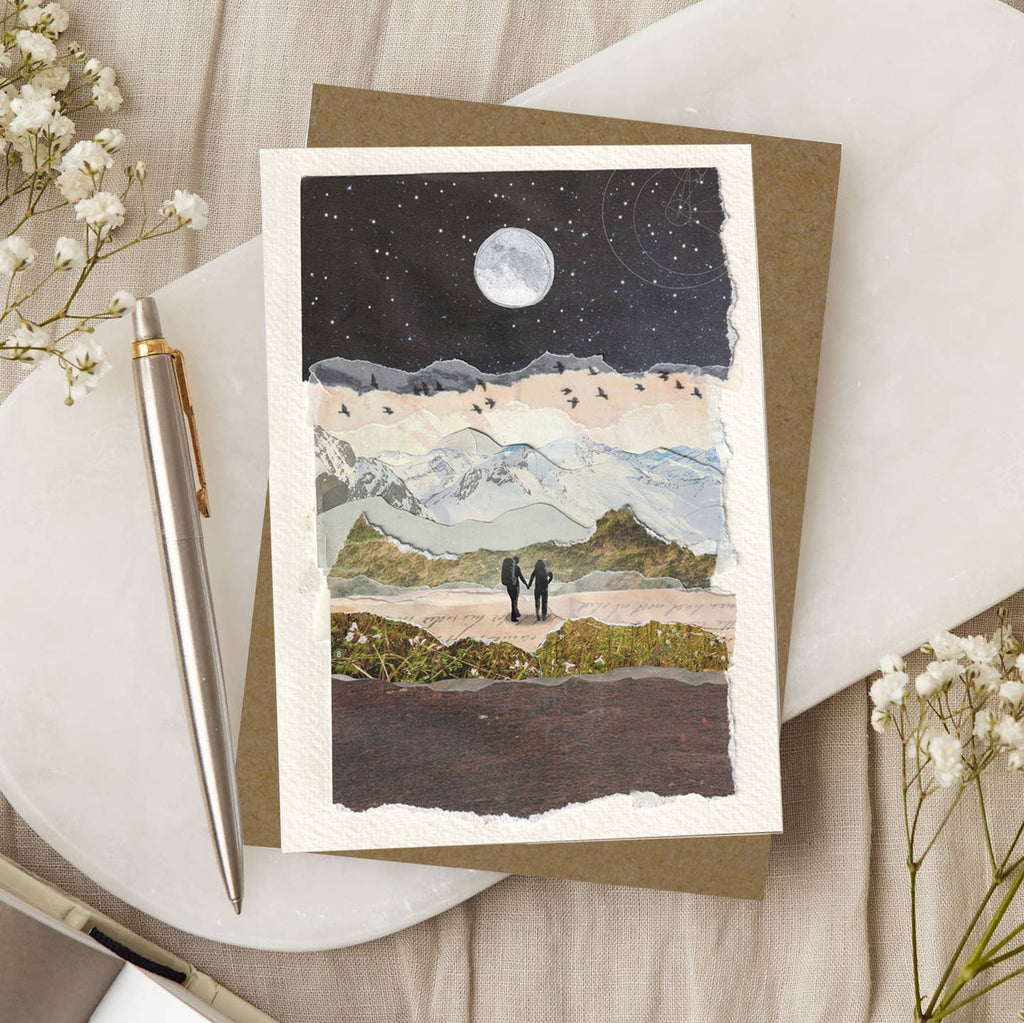 Couples Night Sky Adventure Card