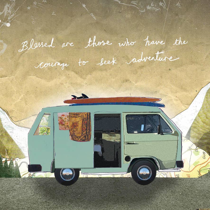Van Life Camper Van Card