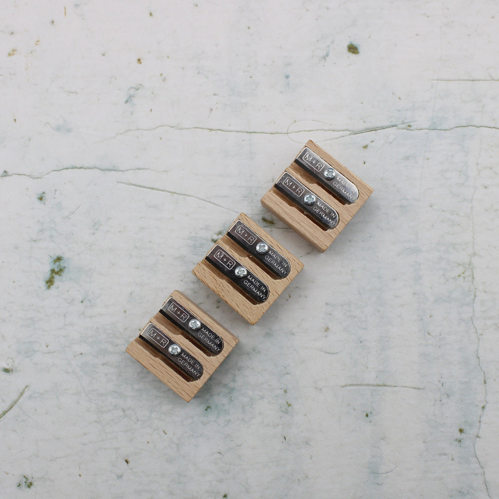 Double Beechwood Sharpener