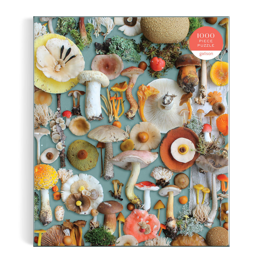 Foraged Mushrooms 1000 Piece jigsaw puzzle