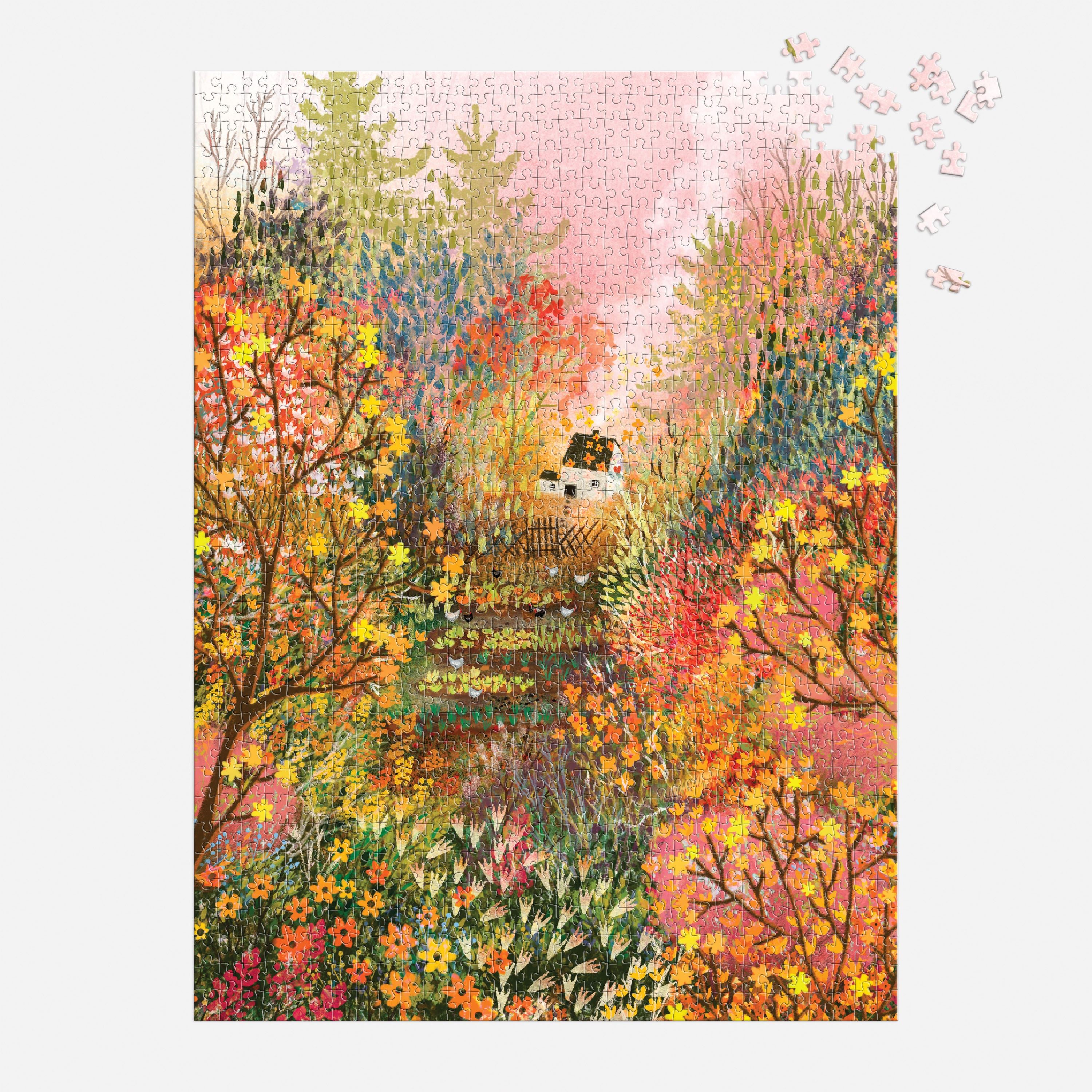AUTUMN IN THE MEADOW 1000 PIECE JIGSAW PUZZLE