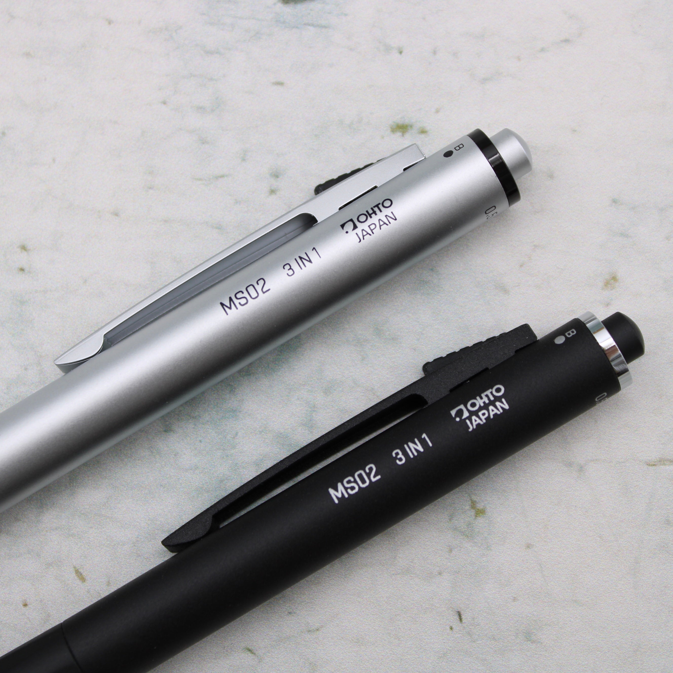 Ohto Multi Function 3 in 1 Pen & Mechanical Pencil - 2 colours