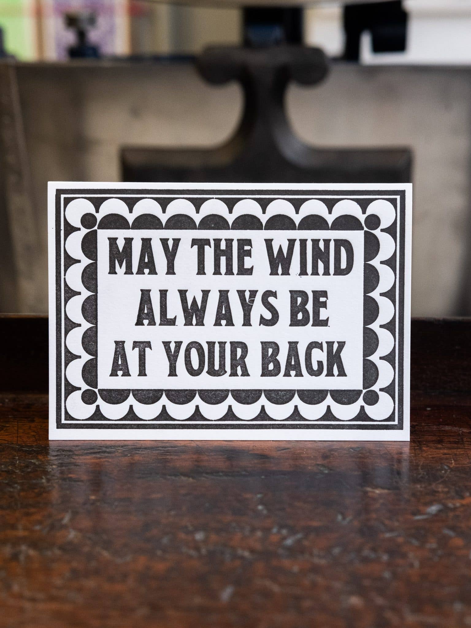 Wind At Your Back card