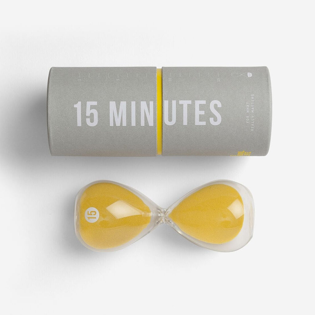 School of Life Sand Timer - 15 Minutes