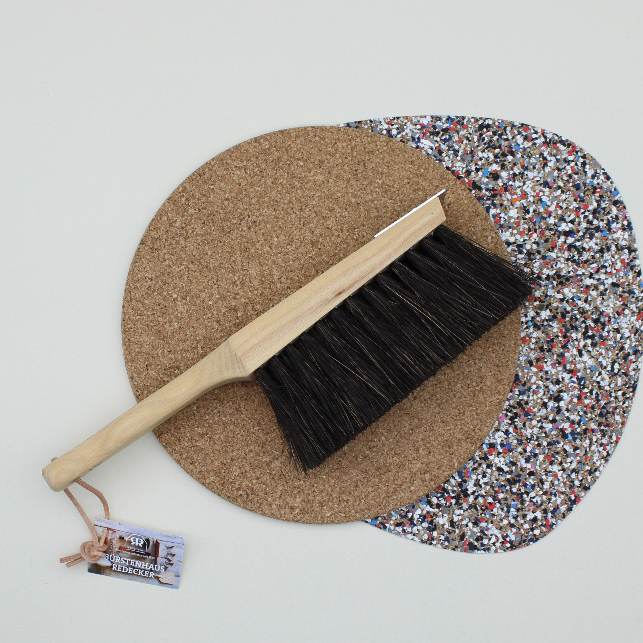 Garden Brush with Stainless Steel Scraper