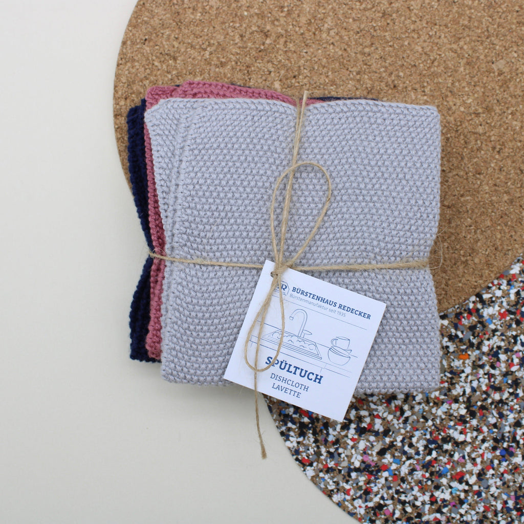 Dish Cloths - set of 3 - 2 Varieties