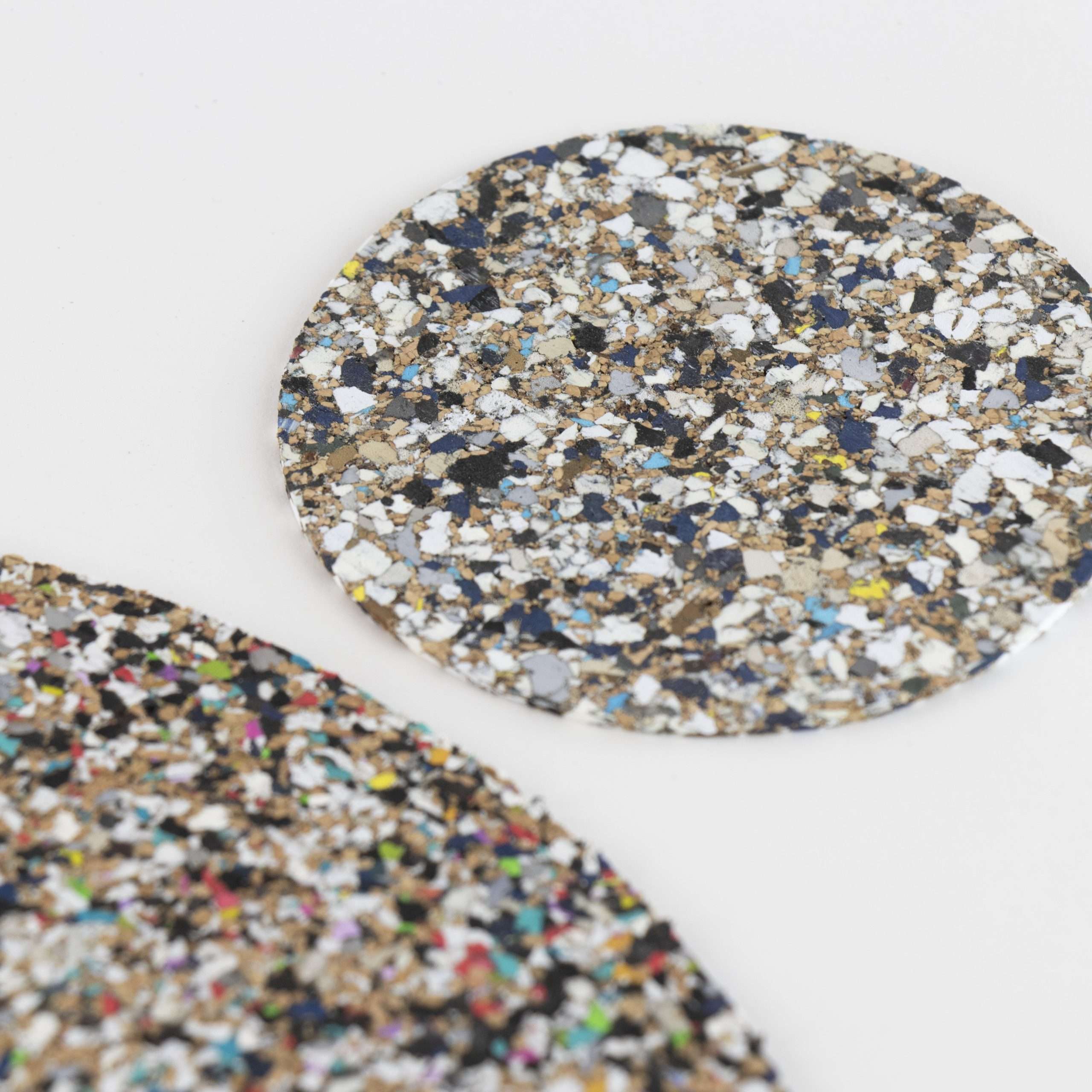 Beach Clean Round Coasters - Set of