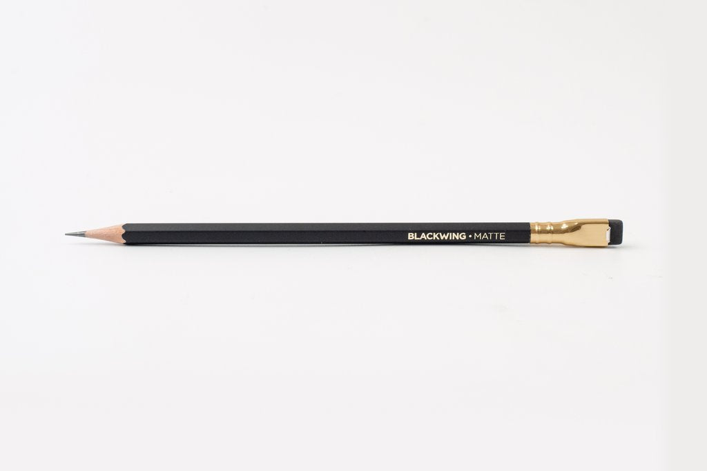 A Blackwing matte pencil from the Pencil Me In stationery shop.