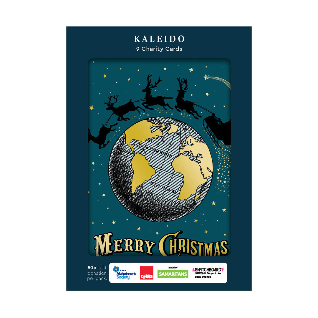 Chase & Wonder x 3 Charity Christmas Cards Pack of 9