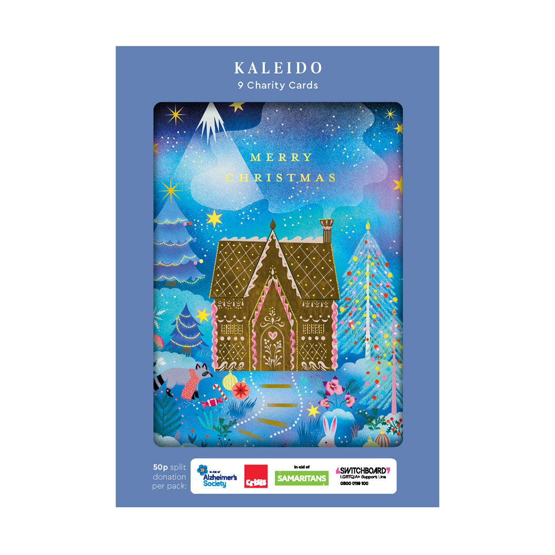 Cécile Metzger x 3 Charity Christmas Cards Pack of 9