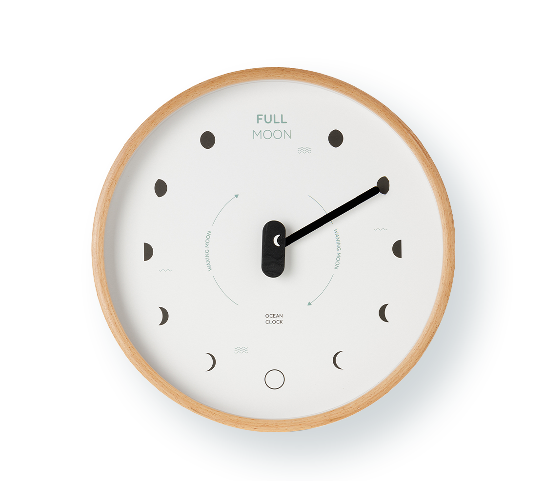 Moon Phase Clock - Oyster