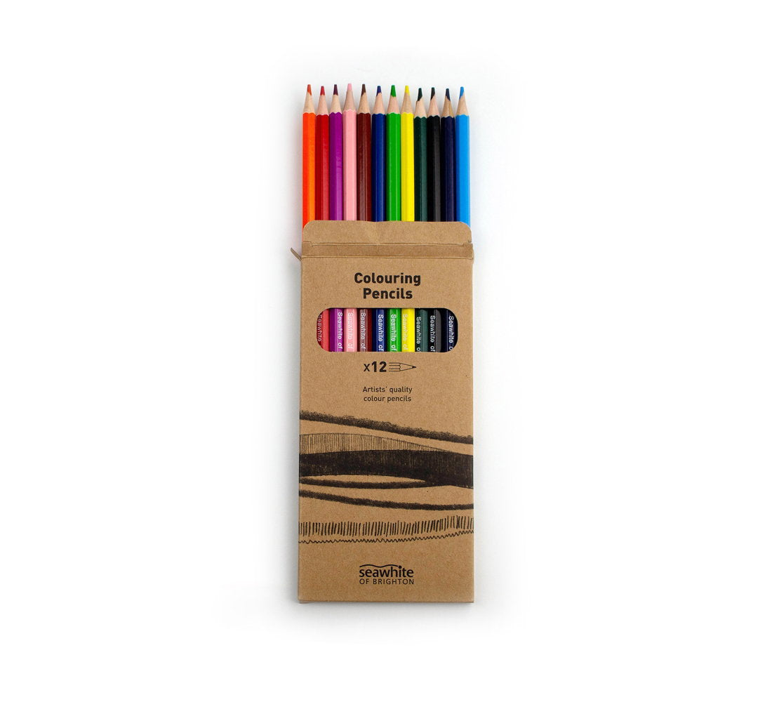 Coloured Pencils - Kraft Box of 12