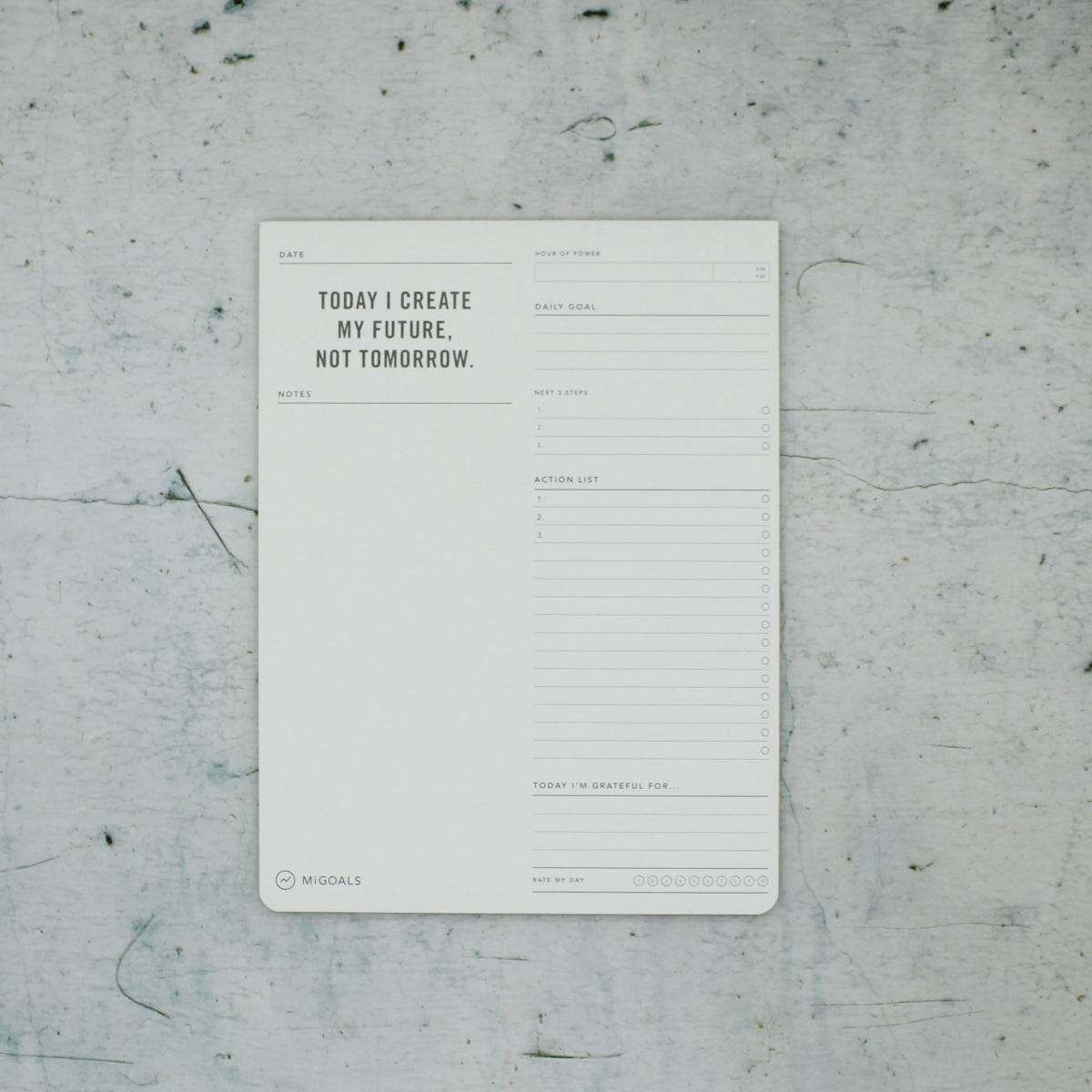 MiGoals | Productivity Pad