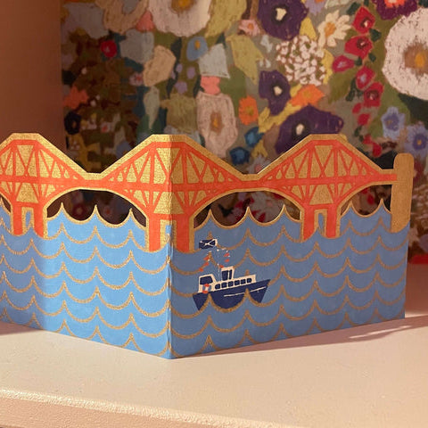 Forth Bridge Fold Out Card