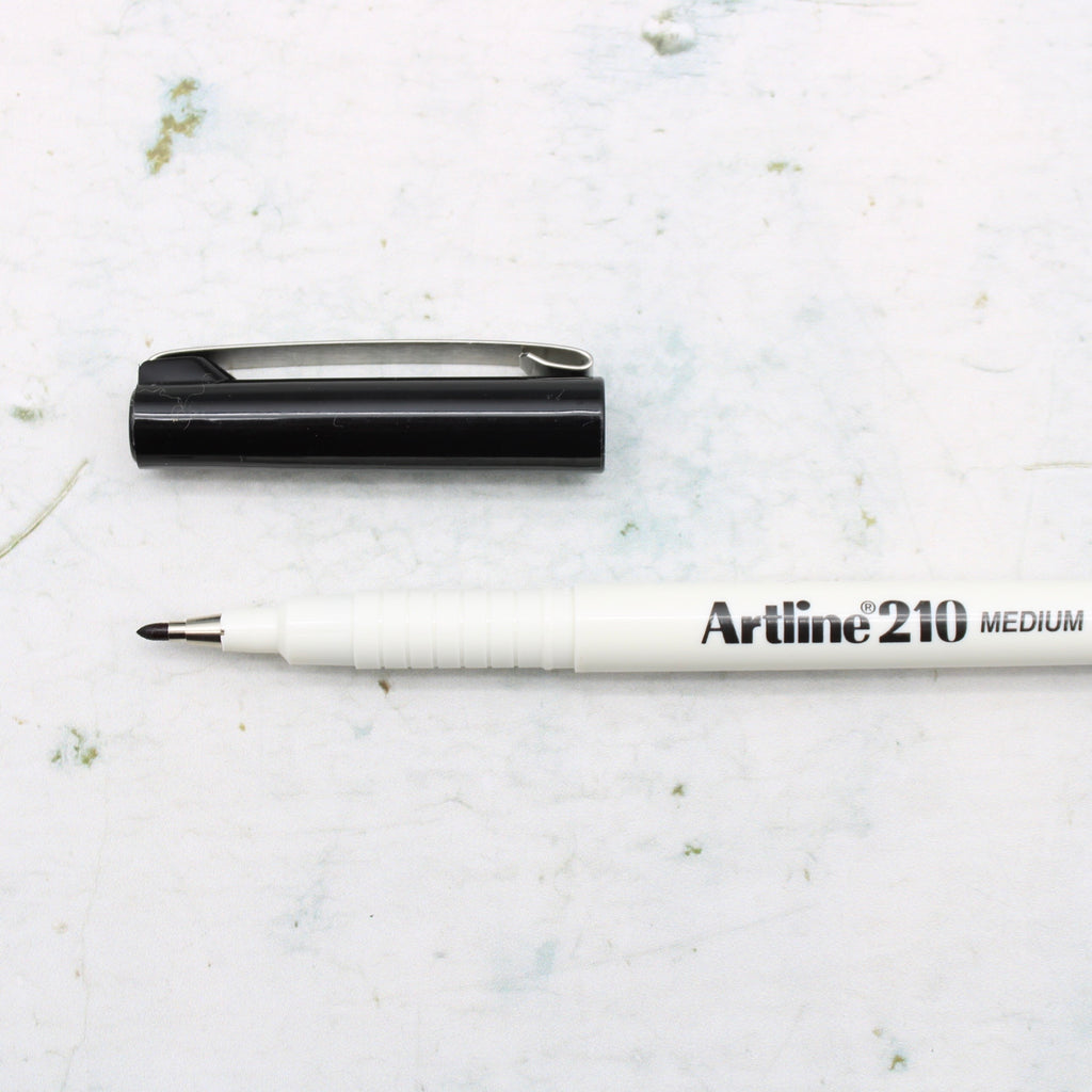 Artline 0.6mm Writing Pen - Black