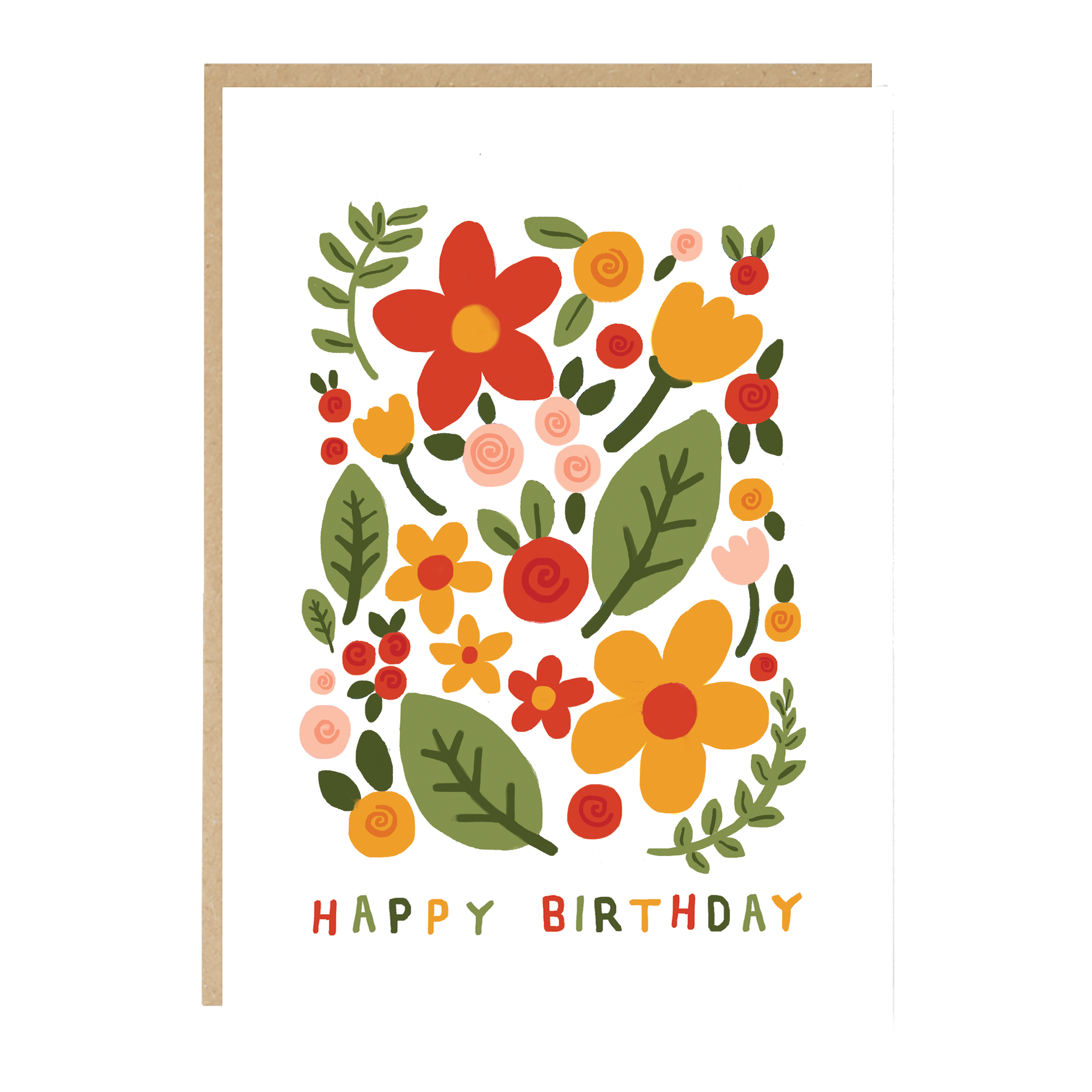 Happy Birthday Fleur card