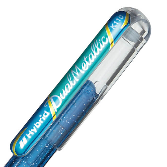 Pentel Dual Metallic Gel Pen -10 Colours