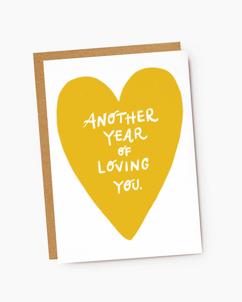 Another year loving you Card