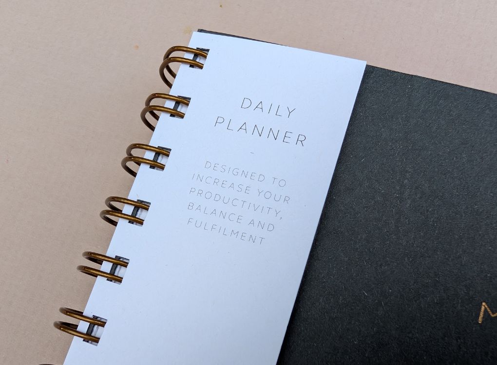 DAILY PLANNER | FORM - ORANGE