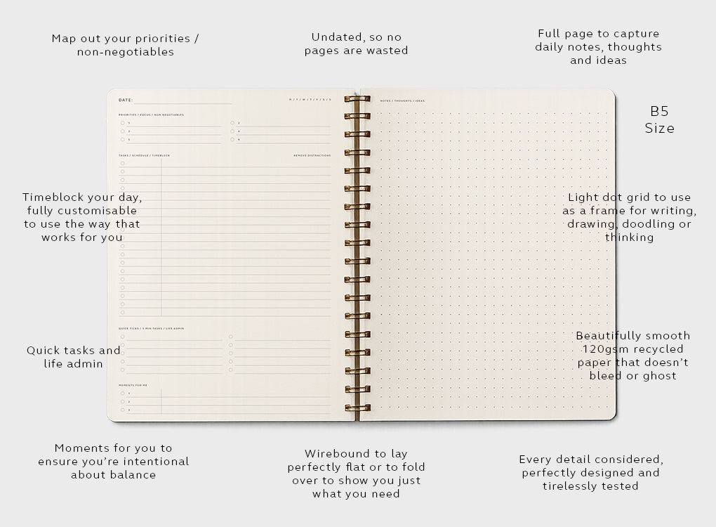 DAILY PLANNER | FORM - ORANGE