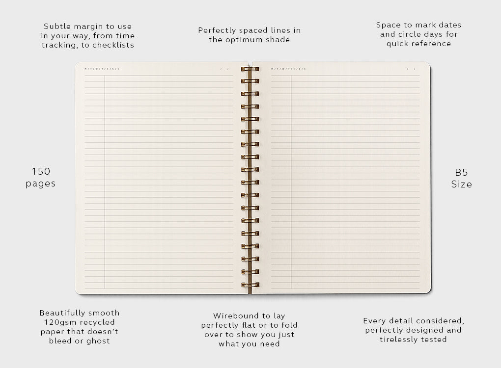 NOTEBOOK | FORM - MINT GREEN