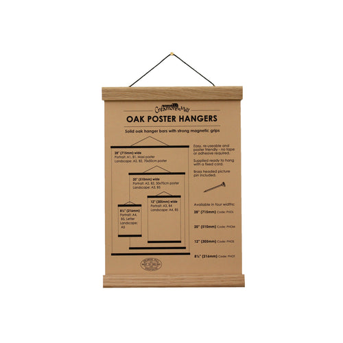 Hanger Task A4 Oak Poster Hanger – Task In Hand
