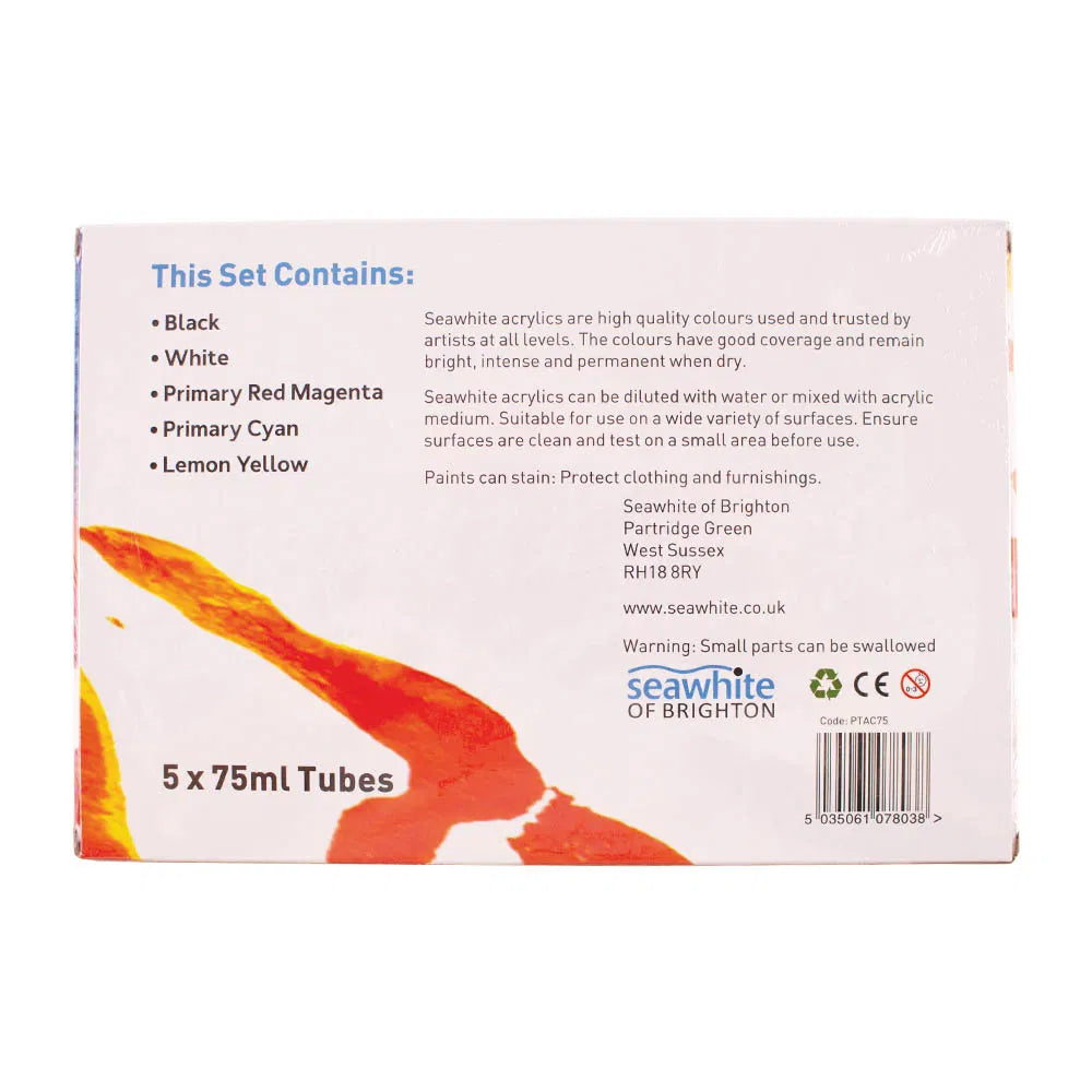 Acrylic Paint Set - 5 Colour