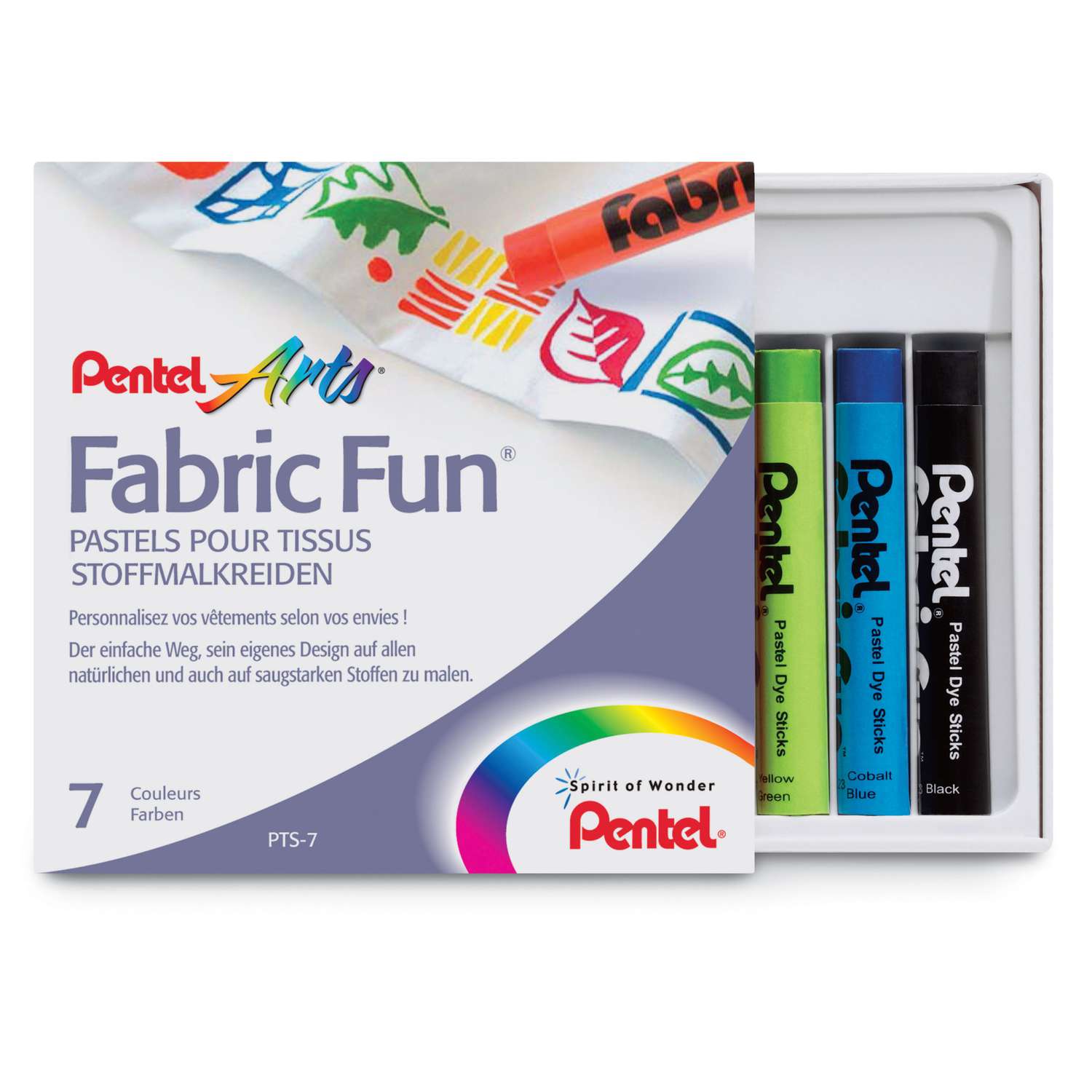 Fabric Fun Pastel Dye Sticks