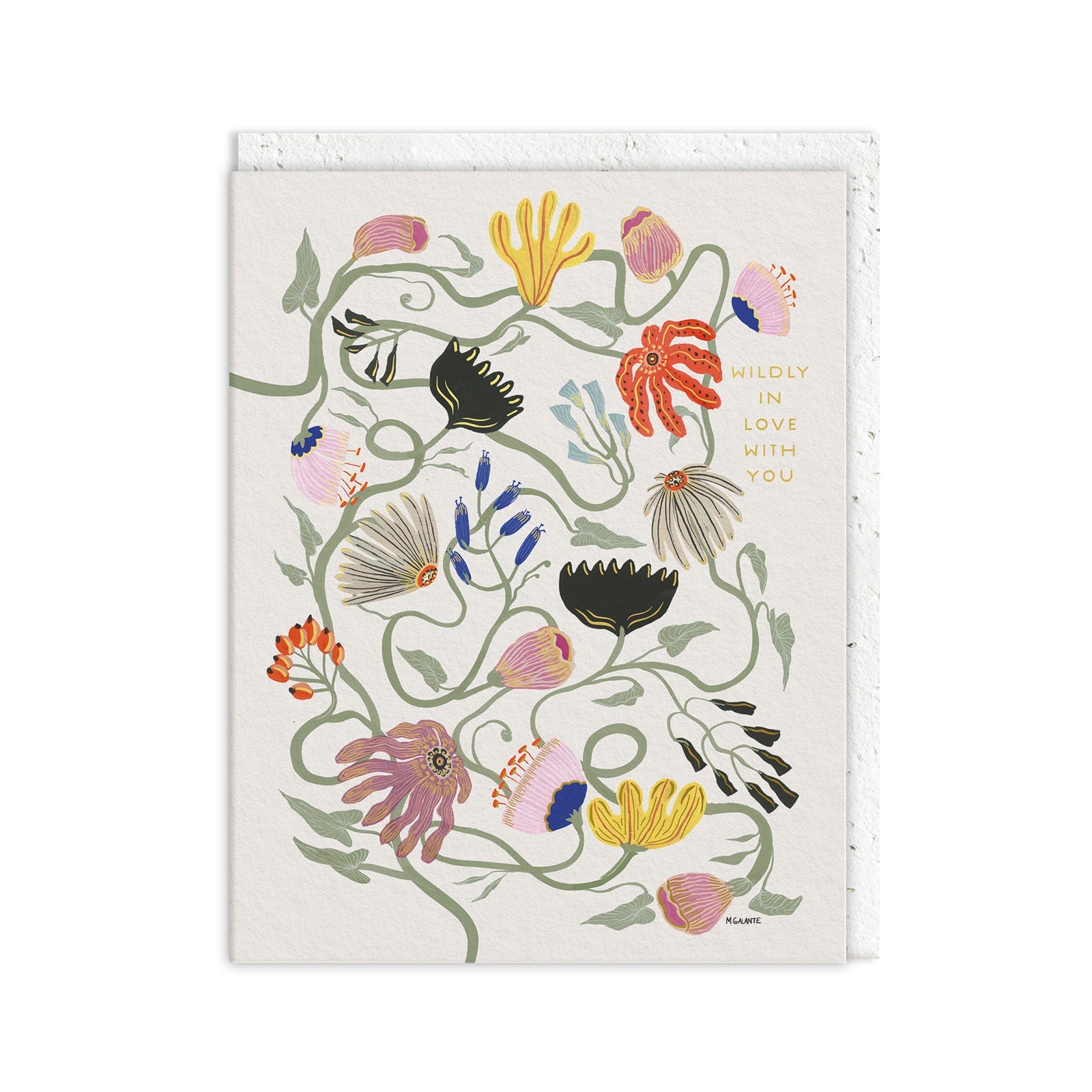 Wildly in Love Greeting Card
